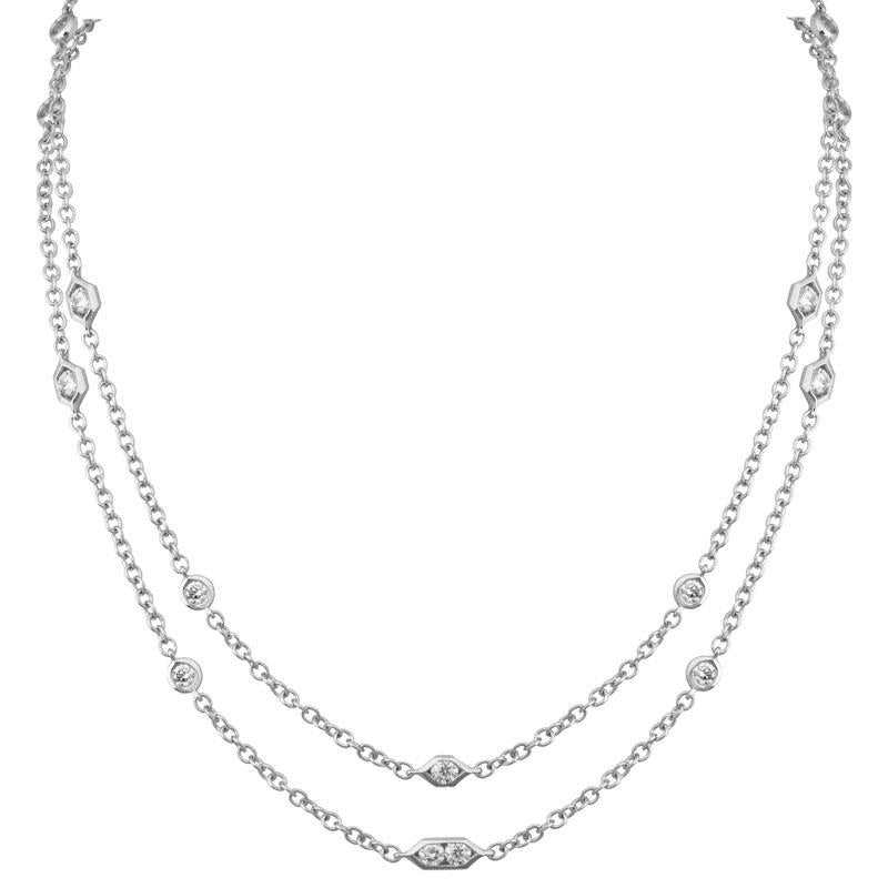 14K Gold Diamond Necklace