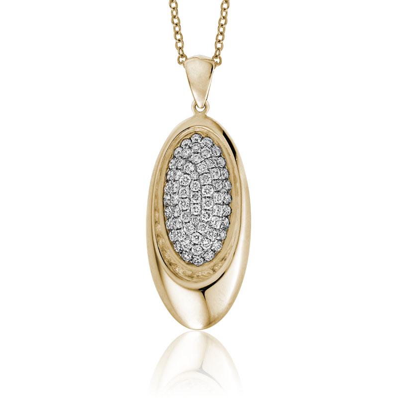 14K Gold Diamond Necklace