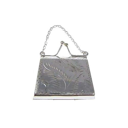 Sterling Silver Accessories: Purse Handbag Box - SilverAndGold.com Silver And Gold