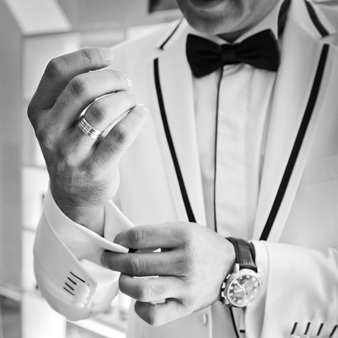 Men's Wedding Bands: The Unspoken Challenge