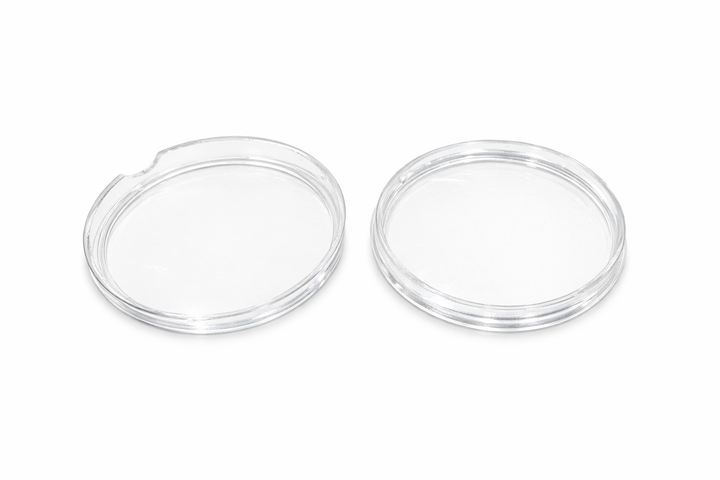1.6 Inch Inside Diameter Round Coin Capsule – Clear Protective Holder for 1 oz Coins