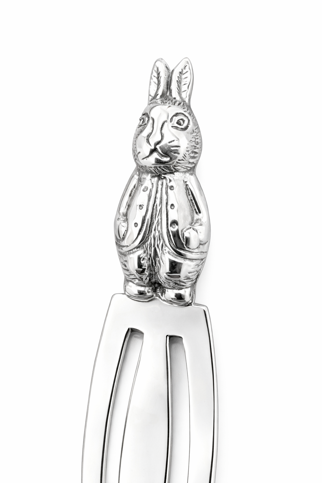 Sterling Silver Rabbit Bookmark – 3.25" Bunny Book Mark | Cute Animal Reading Accessory