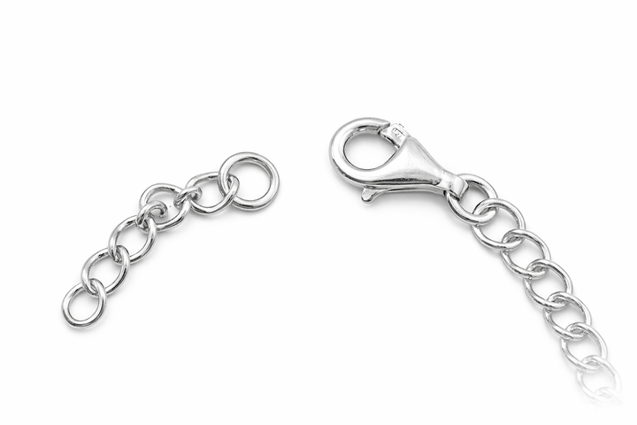 Sterling Silver Sky Blue Topaz Bracelet – 7.25” Bracelet with Four 8x14mm Marquise Sky Blue Topaz Stones