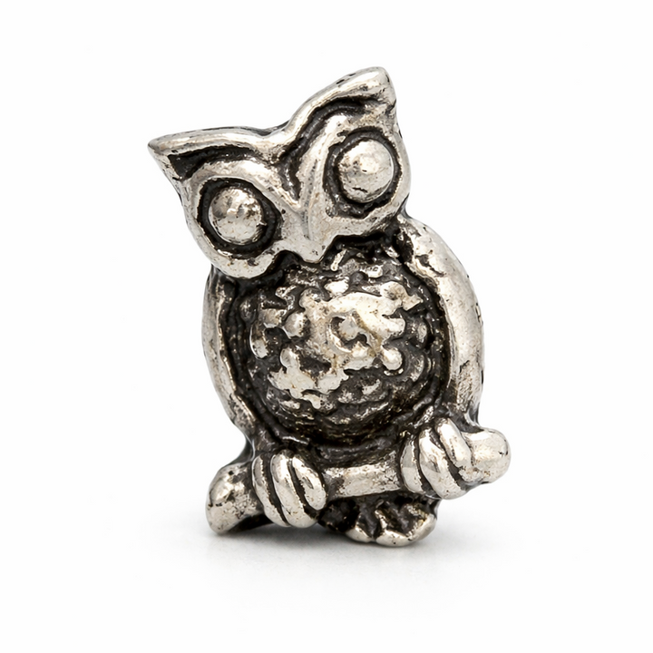 Diminutive Sterling Silver Owl Post Earrings – Tiny 0.3 Inch Owl Stud Earrings, Cute Minimalist Owl Jewelry