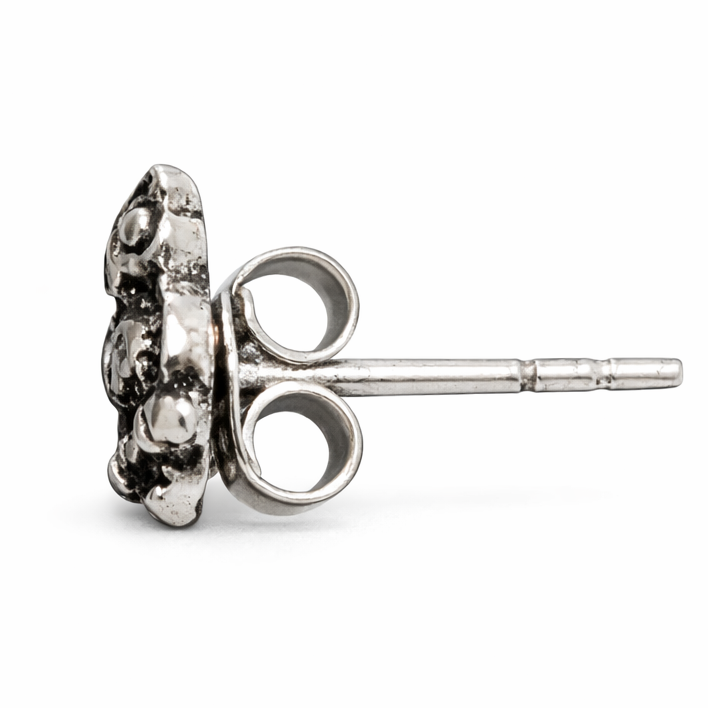 Diminutive Sterling Silver Owl Post Earrings – Tiny 0.3 Inch Owl Stud Earrings, Cute Minimalist Owl Jewelry