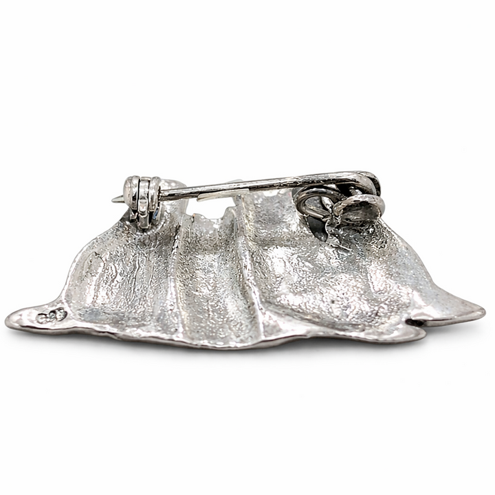Sterling Silver Cat Family Brooch – Vintage Style Multi Cat Pin for Cat Lovers