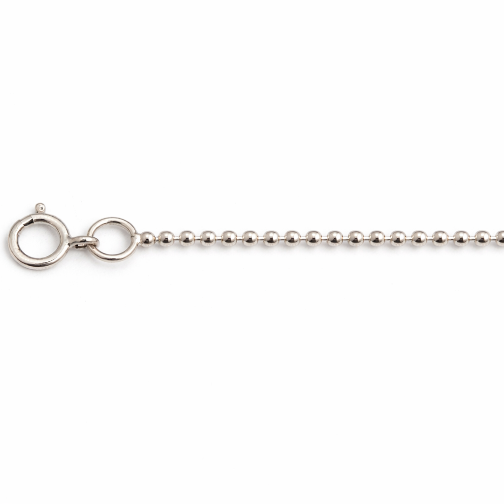 Sterling Silver Amethyst Heart Charm Anklet – Adjustable 9.5 to 10 Inch Beaded Chain Anklet