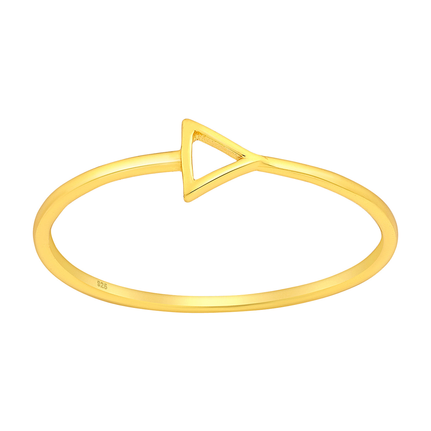 Gold Triangle Ring