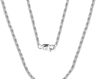 Diamond Cut Rope Chain 2.3 mm