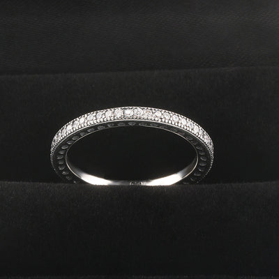 Diamond Simulant Eternity Band