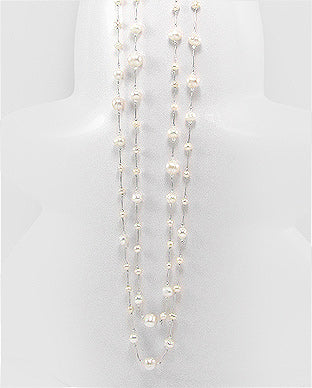 Pearl Opera Length Necklace