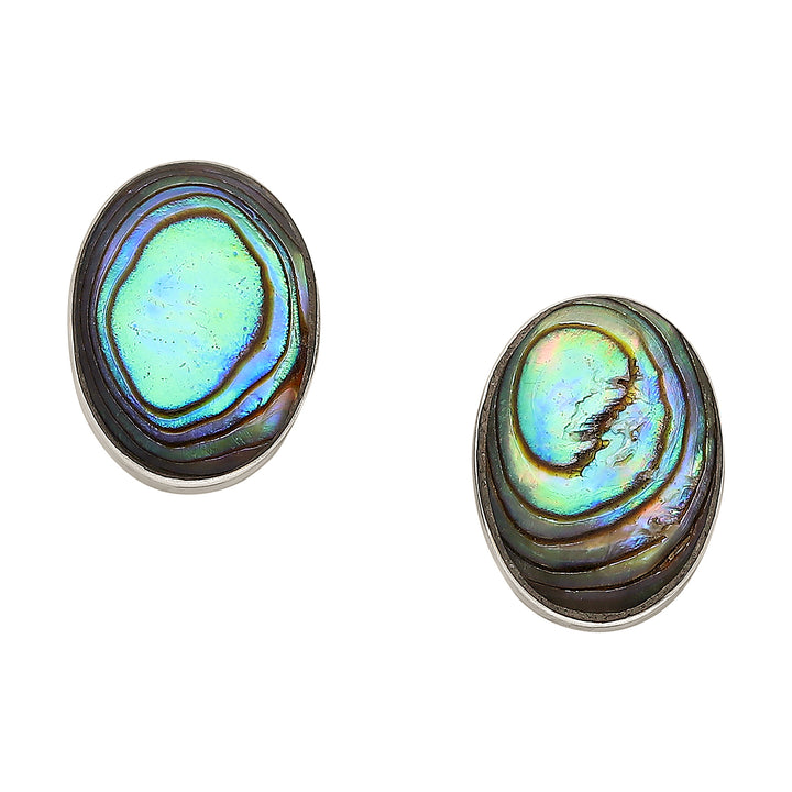 Freshwater Shell Silver Earrings