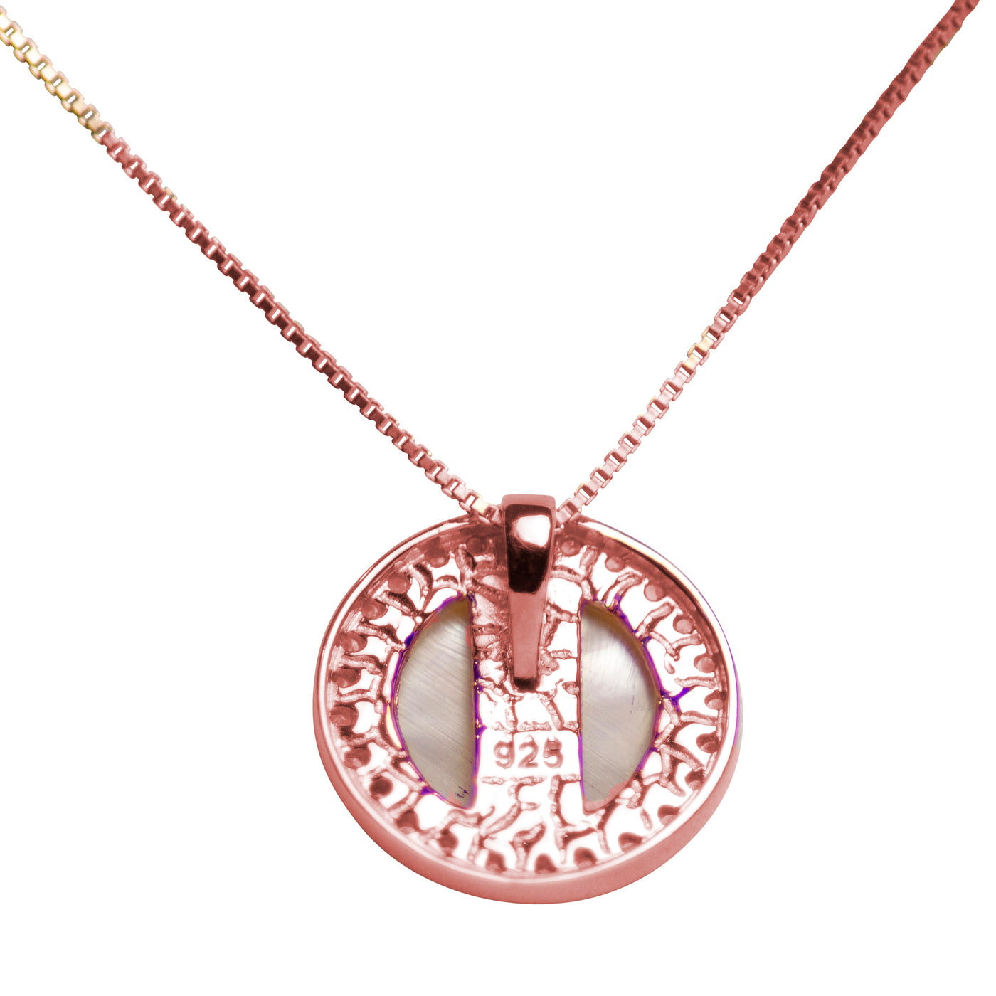 Mother of Pearl Rose Gold Pendant