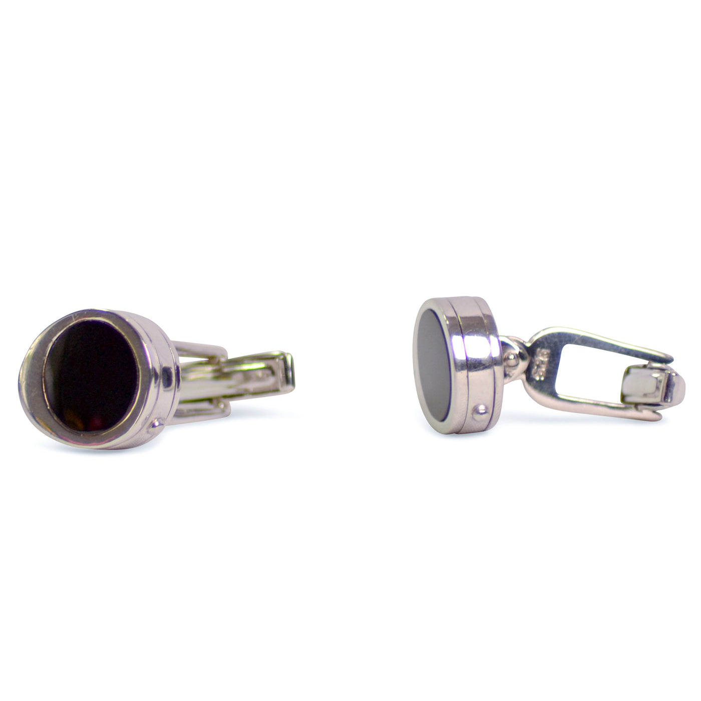 Spy Magnifying Glass Sterling Silver Cufflinks | SilverAndGold