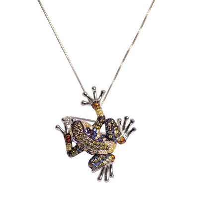 Tree Frog Pendant & Brooch