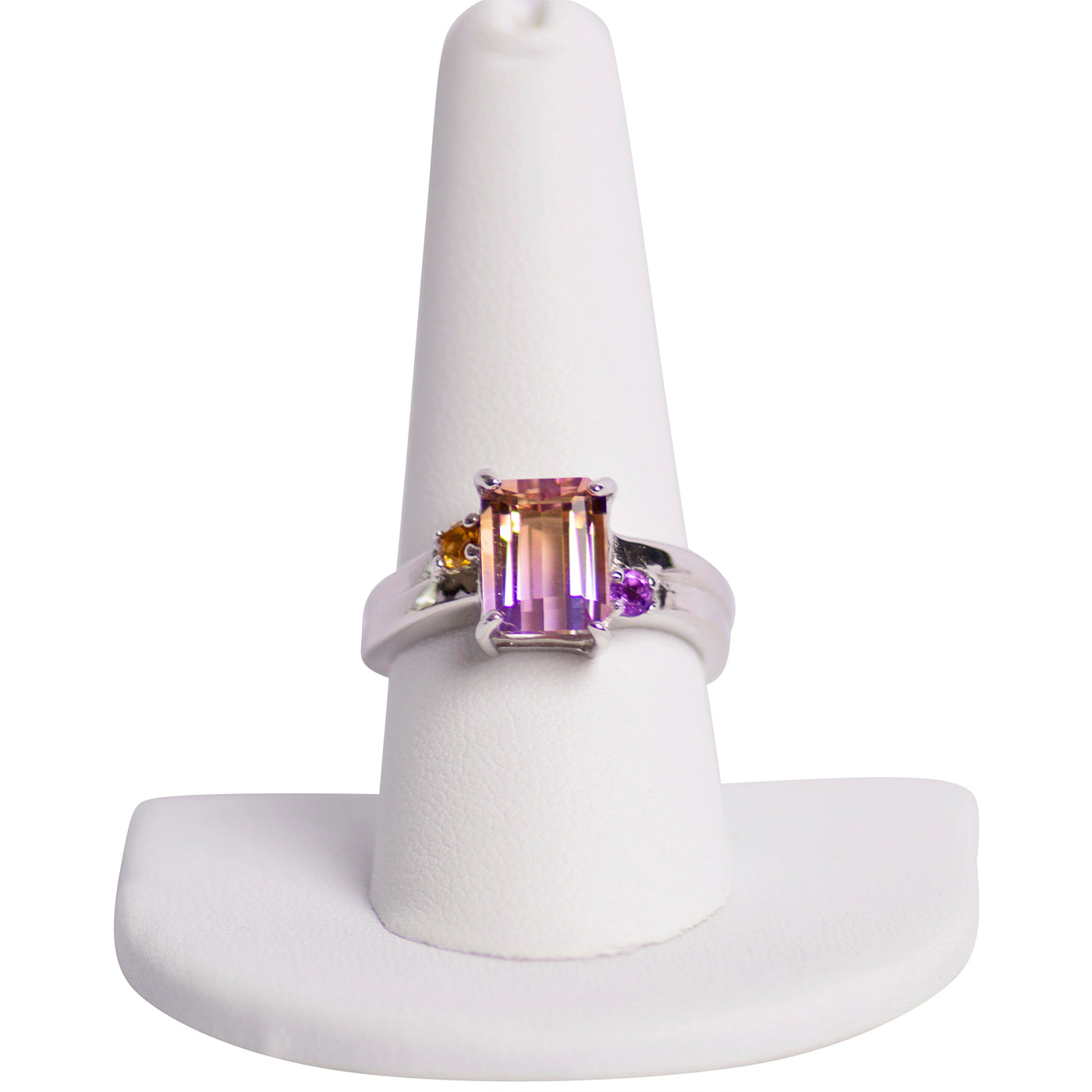 Ametrine Silver Ring