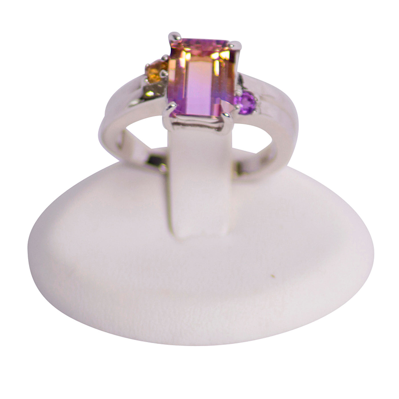 Ametrine Silver Ring