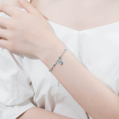 Crystal Silver Bracelet