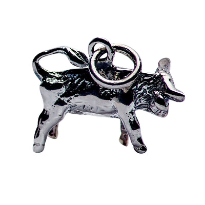 Silver Bull Pendant