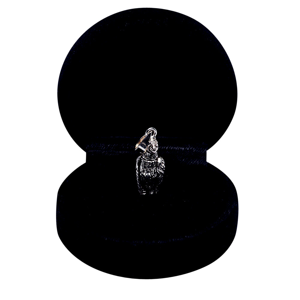 Movable Eagle Silver Pendant
