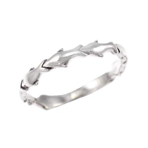 Dolphin Silver Ring