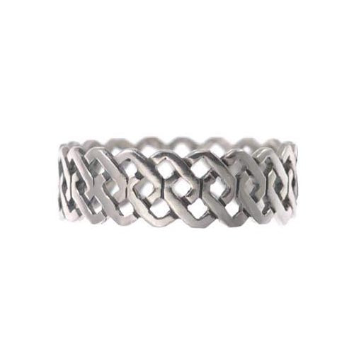 Silver Ring - Infinity Knots