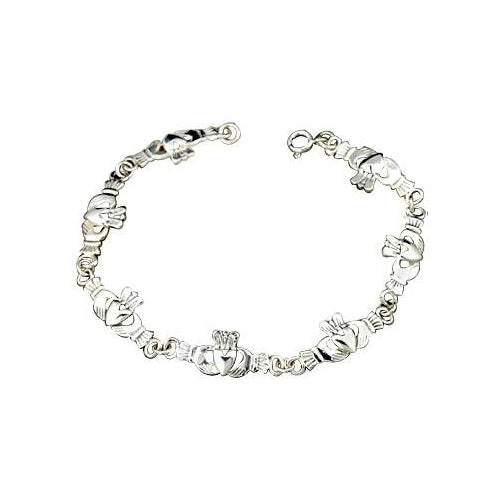 Silver Gaelic Friendship Bracelet - SilverAndGold.com Silver And Gold
