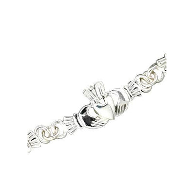 Silver Gaelic Friendship Bracelet - SilverAndGold.com Silver And Gold