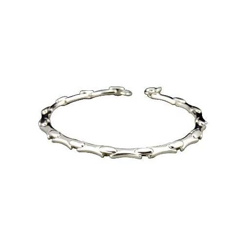 Wonderful 'H' Link Silver Bracelet - SilverAndGold.com Silver And Gold