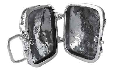 Sterling Silver Accessories: Silver Suitase Box