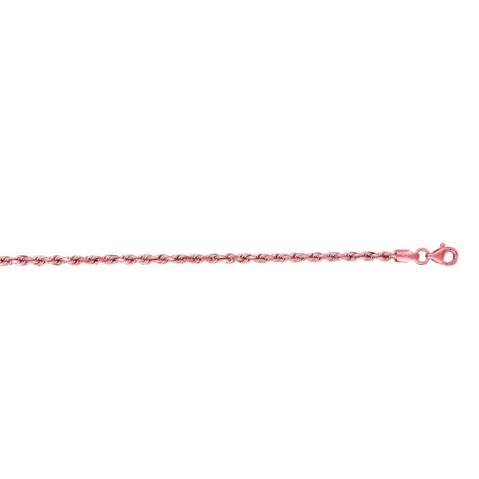 10K Gold Rope Chain 1.9 mm