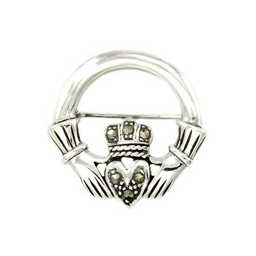 Sterling Brooch Pin: Gaelic Friendship - SilverAndGold.com Silver And Gold