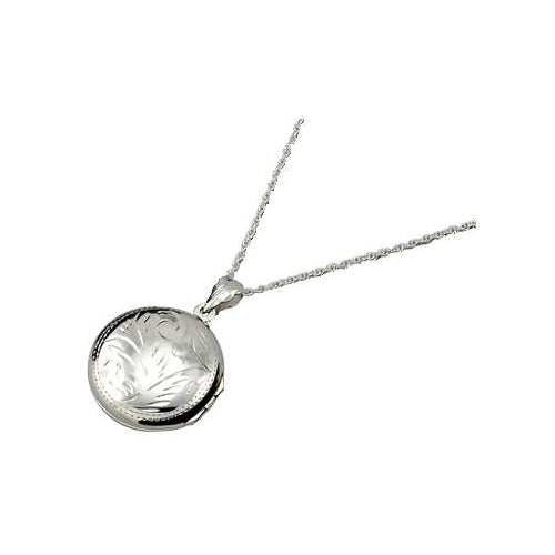 Sterling Silver Pendant Locket - SilverAndGold.com Silver And Gold